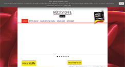 Desktop Screenshot of hueco-stoffe.de